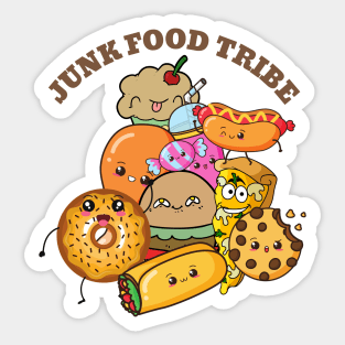 Junk Food Tribe Sticker